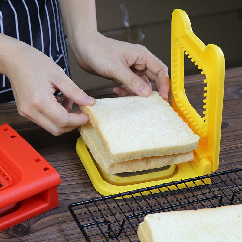 Creative Breakfast Making Sandwich Cutter Hemming Square Sandwich Kitchen Gadgets