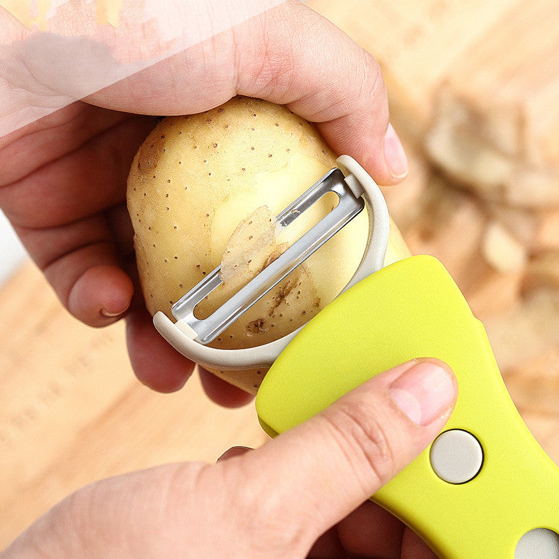 Kitchen Multi-function Planer, Potato And Apple Peeler, Grater And Fruit Knife Combo