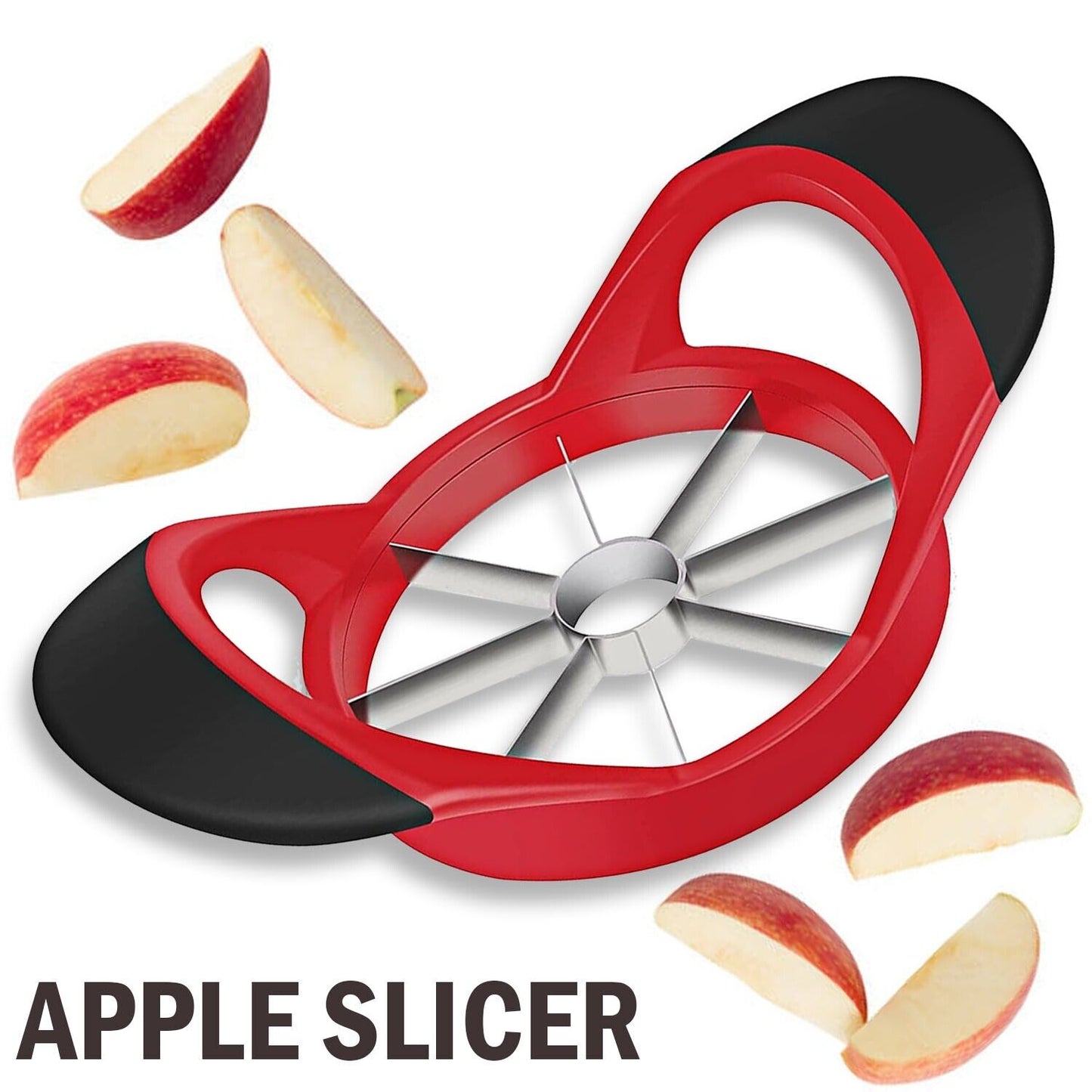 Apple Corer And Slicer - Stainless Steel Apple Corer Kitchen Tool
