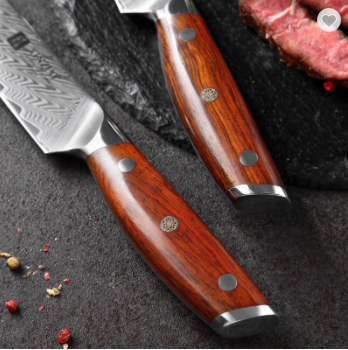 Damascus Steel Knife Professional Steak Knife Set Western Knife Steak Knife Main Dinner Knife