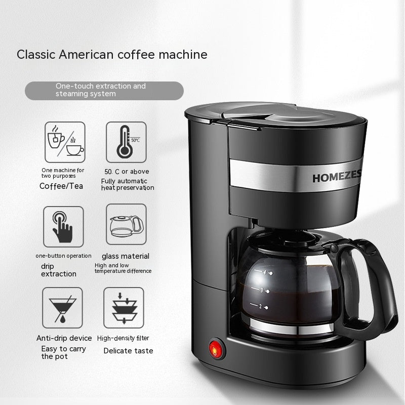 Household Automatic Tea Cooking Small American Drip Coffee Maker