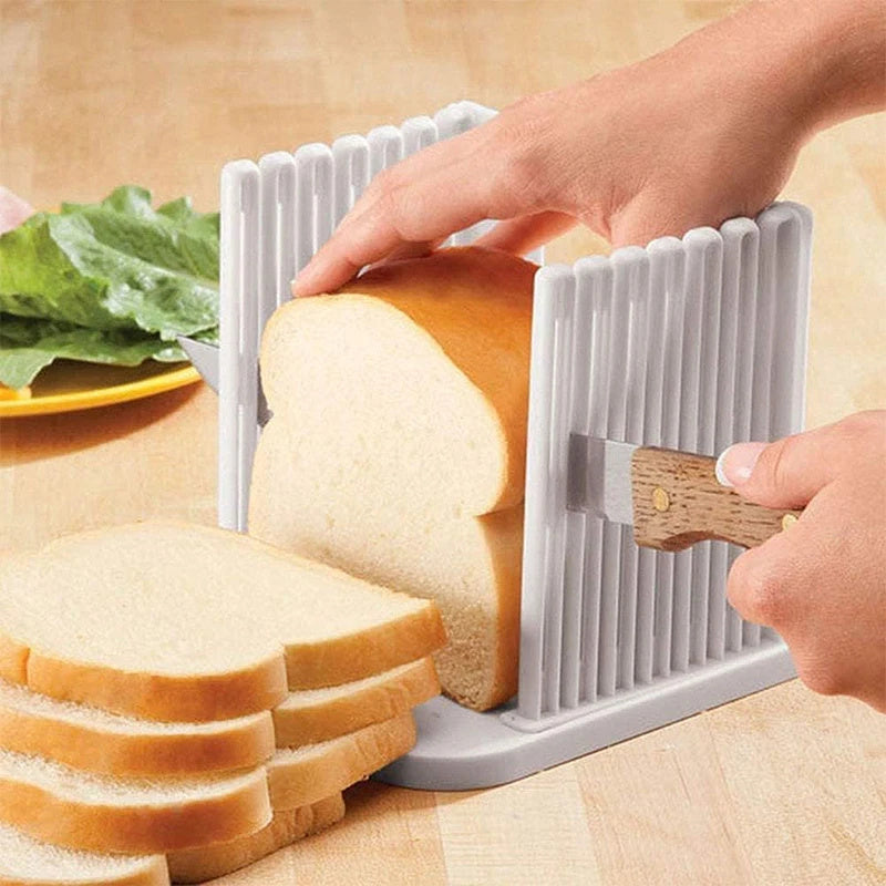 Rectangle Bread Slicer Cutter Mold Toast Loaf Cutting Pro