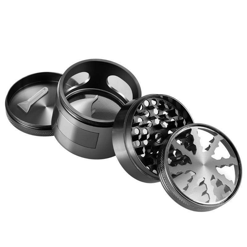 Zinc Alloy Four Layer Smoke Grinder