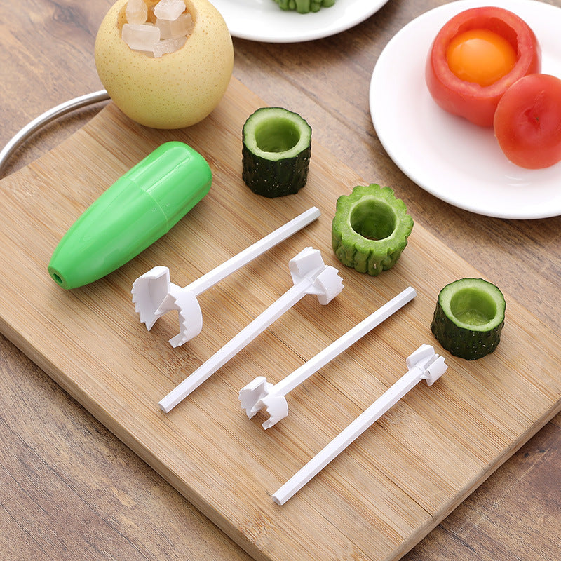 Multifunctional Cucumber And Eggplant Core Pulling Tool
