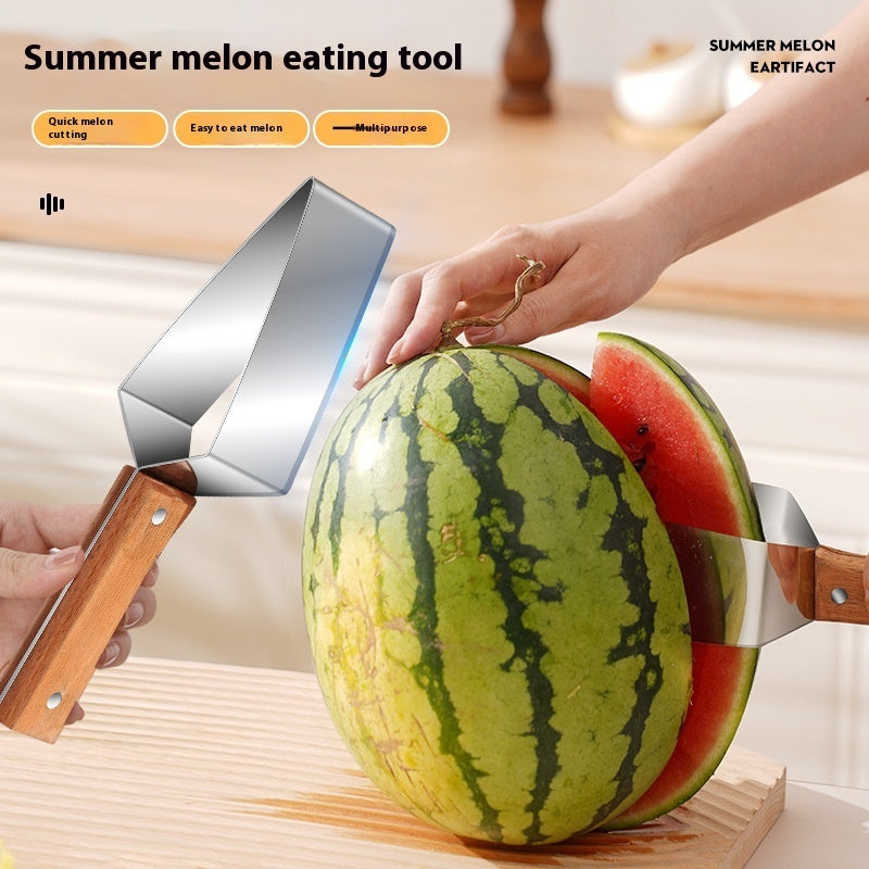New Watermelon Splitter Watermelon Cutting Artifact 430 Stainless Steel