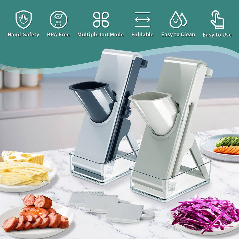Mandoline Food Slicer Adjustable 3 In 1 Slicer For Kitchen Food Chopper