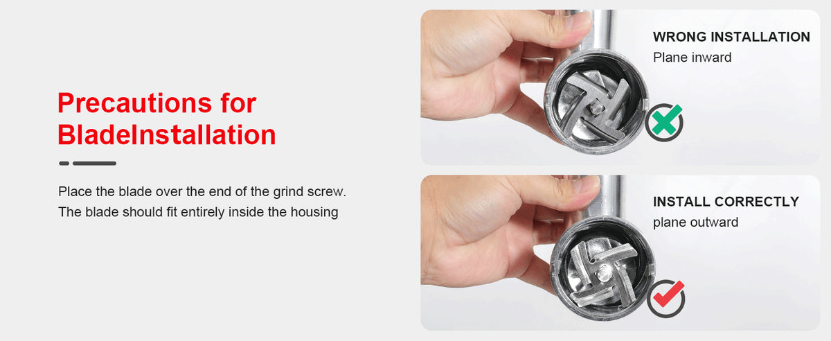 Metal Food Grinder Attachments for all Kitchen