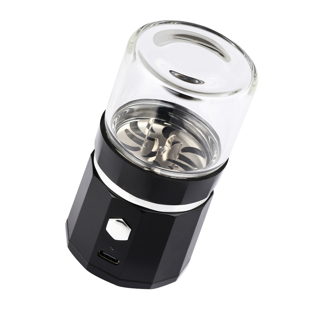 Light Electric Smoke Grinder Herbal  Stainless Steel