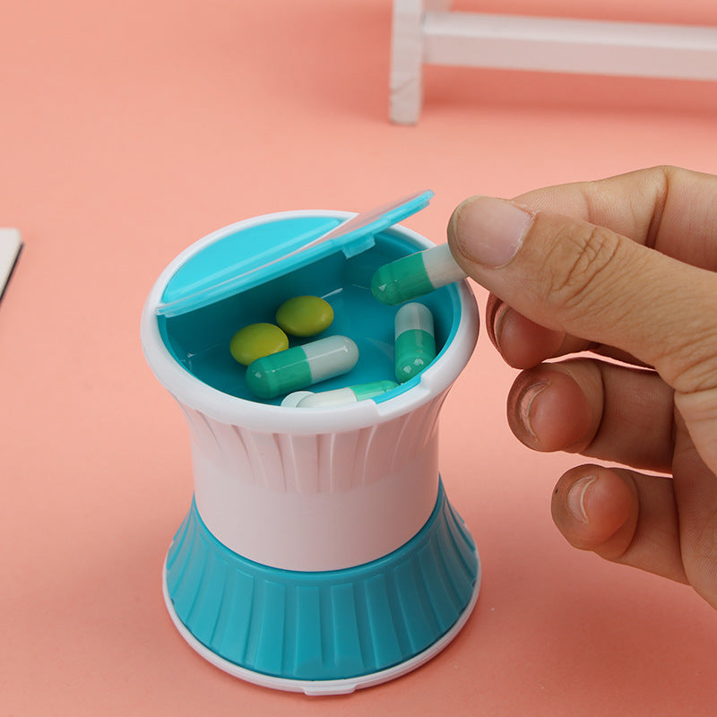 New Multifunctional Grinder Portable Pill Case