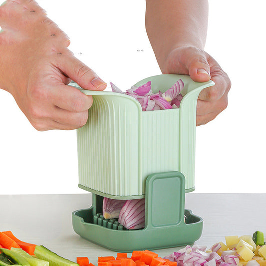 Multifunctional Vegetable Chopper French Fries Cutter Hand Pressure