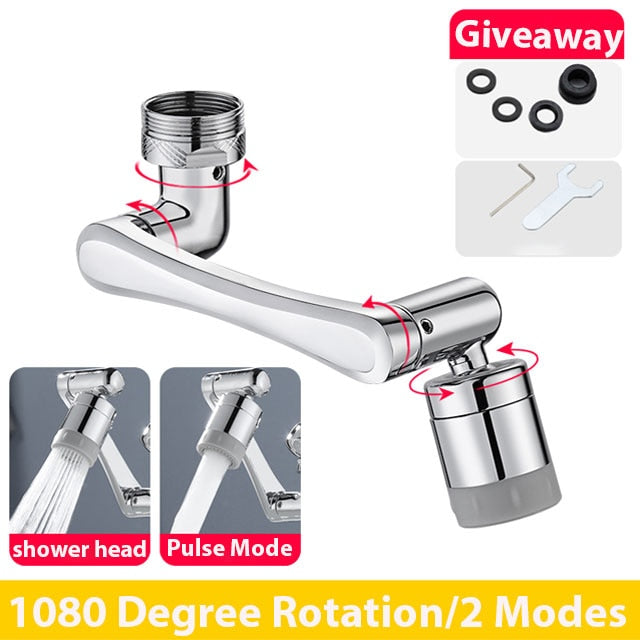 Rotatable Faucet Spray Head Wash Basin Kitchen Tap