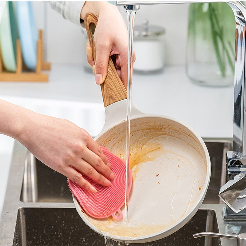 Kitchen Cleaning Brush Silicone