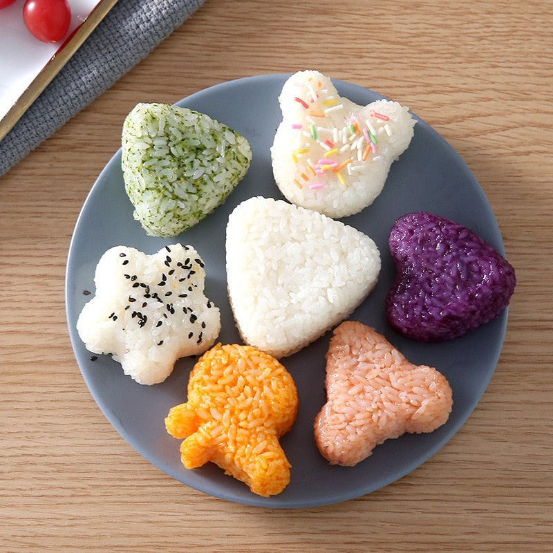 Creative cartoon modeling onigiri mold