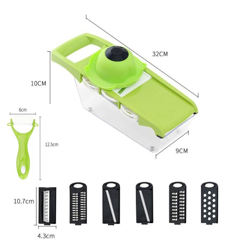 Multifunctional Vegetable Cutter for Kitchen Fruit Slicer