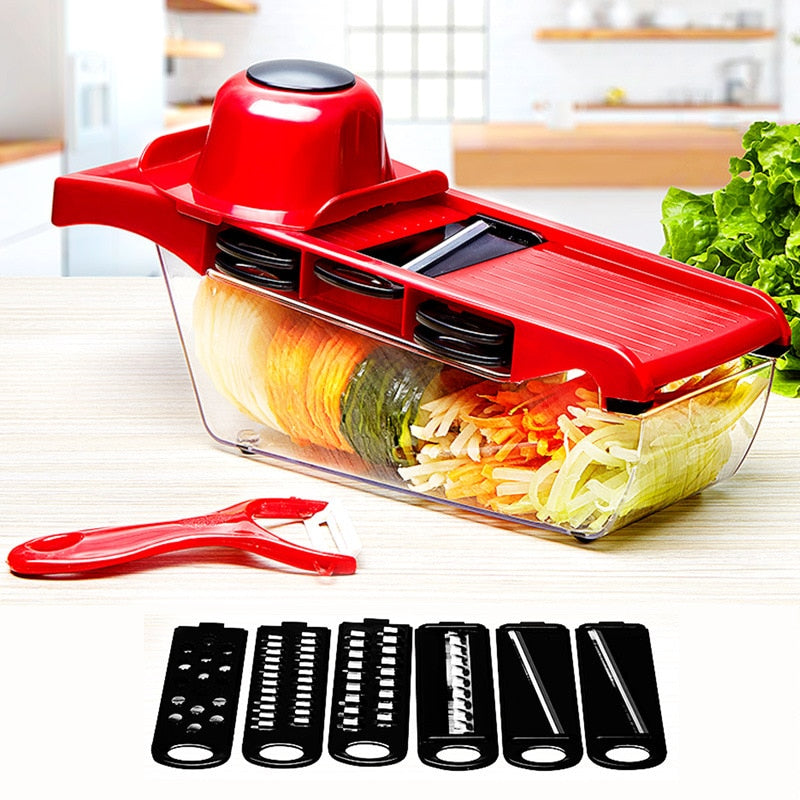 Upgrade Vegetable Cutter Gadgets Garlic Press