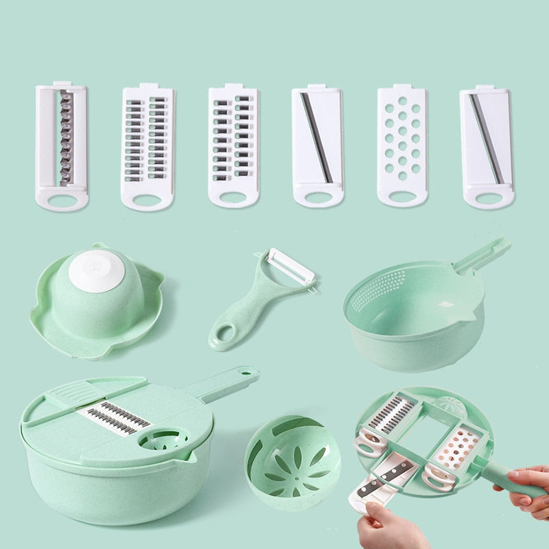 Multifunction Manual Vegetable Slicer