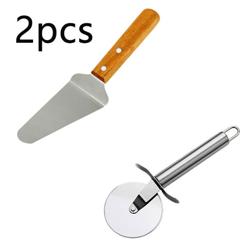 Stainless Steel Pizza Single Cutters and Wheel Cut Tools