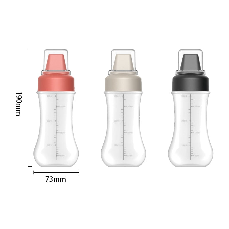 Hole Squeeze Condiment Bottles