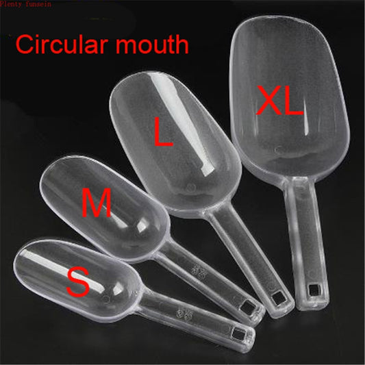 Transparent Plastic Kitchen Spoon