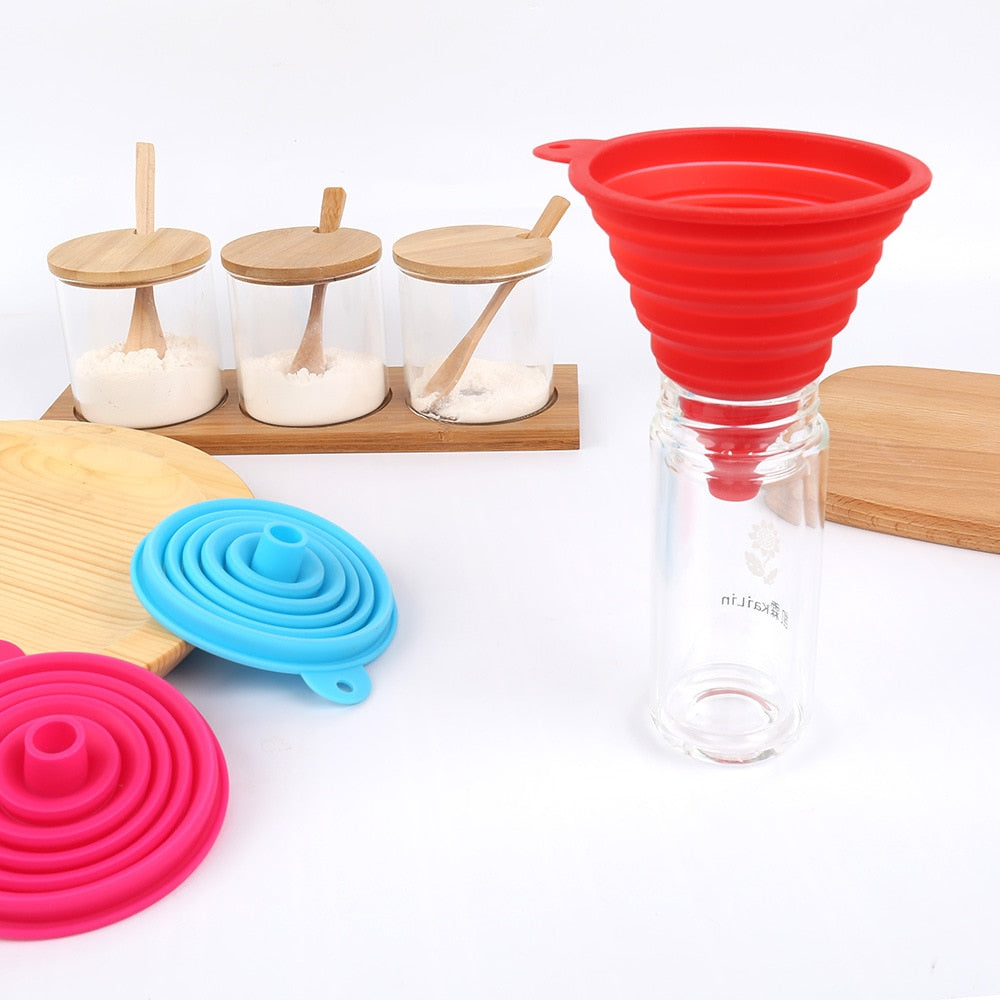 Foldable Funnel Silicone Collapsible