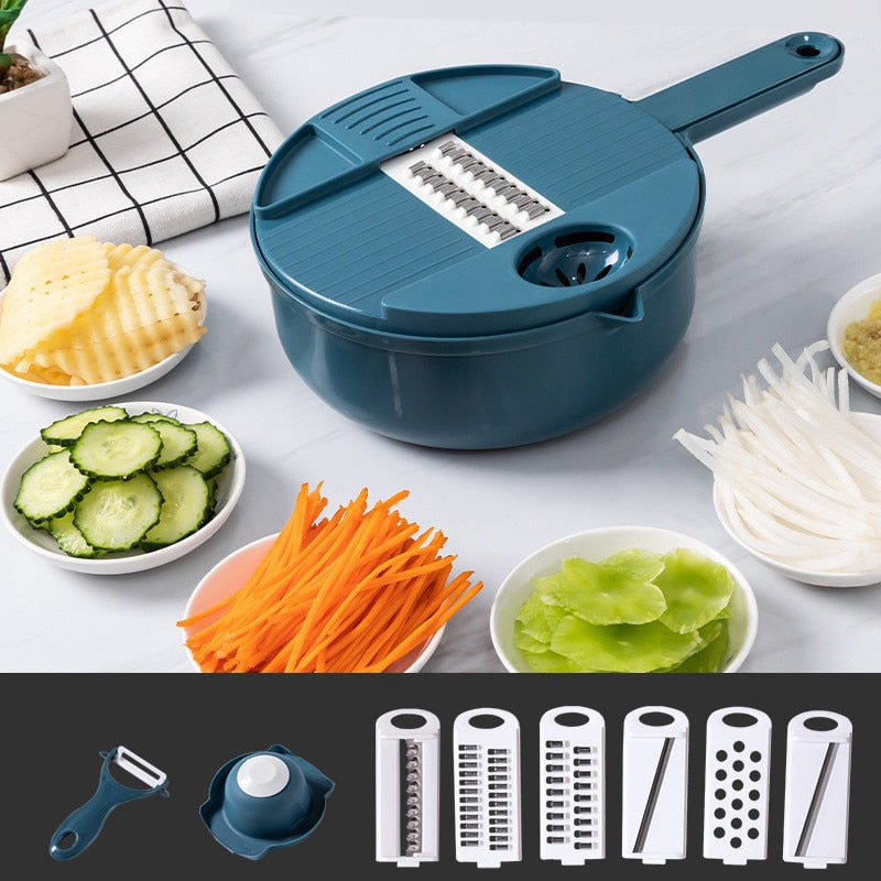 Multifunction Manual Vegetable Slicer