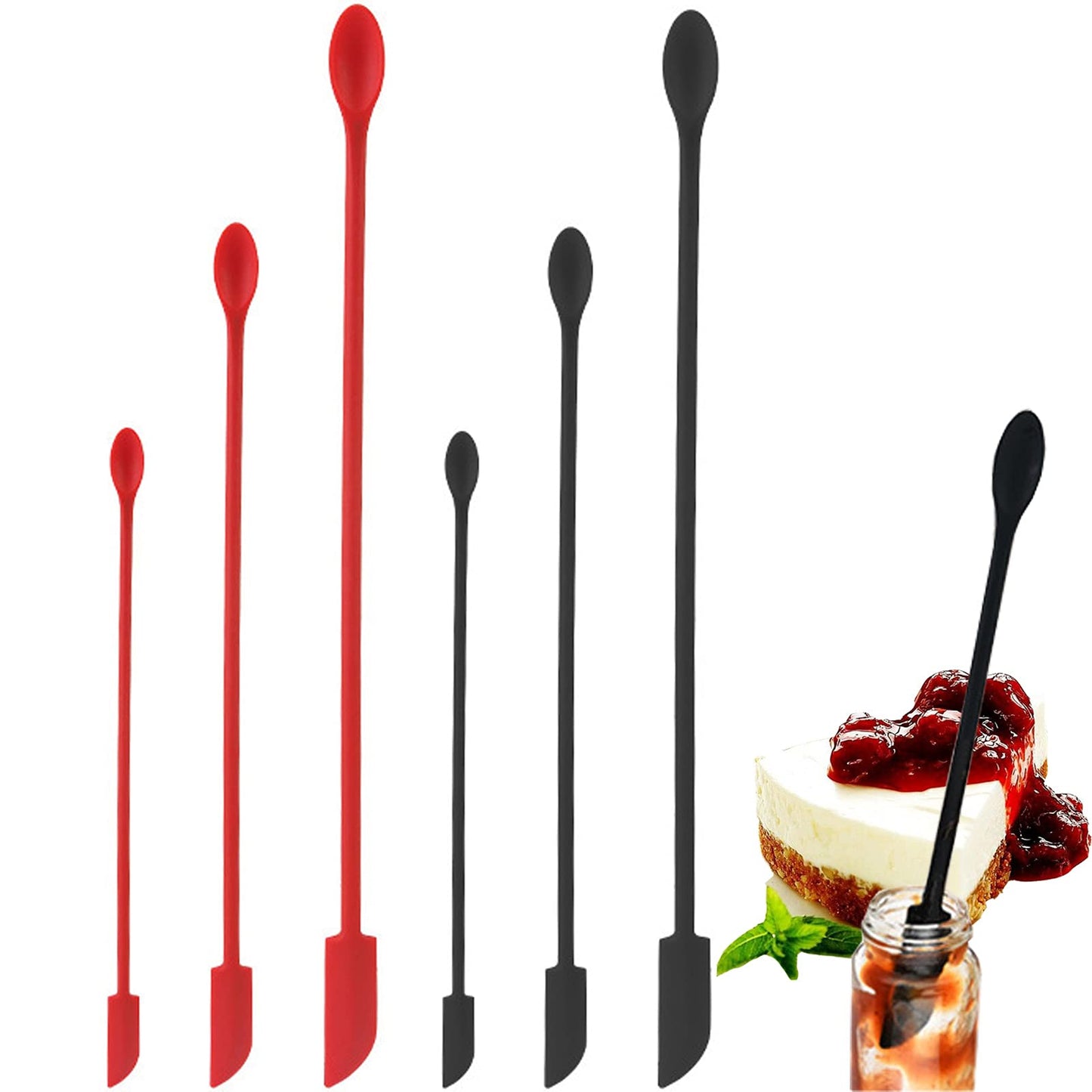 Double Head Mini Silicone Spatula