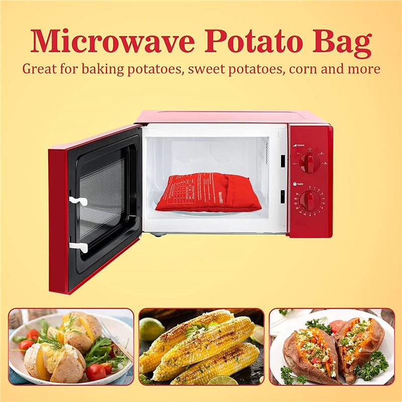 Microwave Oven Potato Cooker Bag