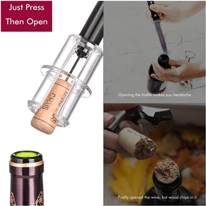 Air Pump Wine Corkscrew Bar Tools