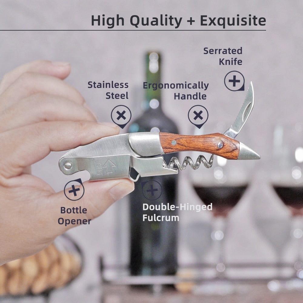 Wine Opener, Professional Waiters Corkscrew