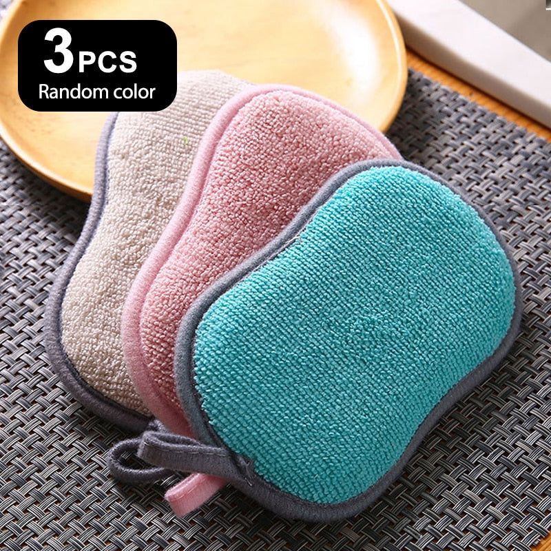 Double Sided Kitchen Cleaning Sponge