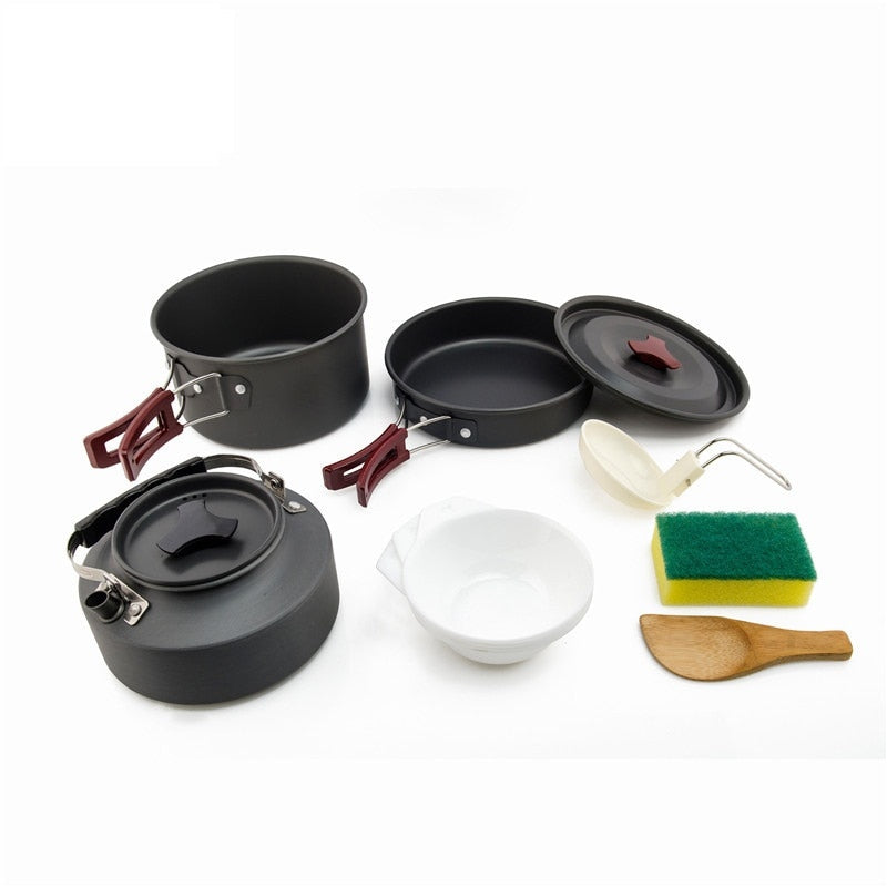 Camping Cookware Set Outdoor