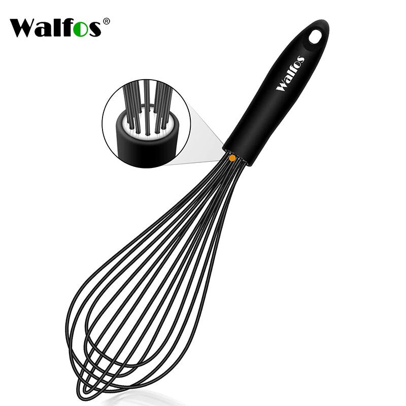 Manual Whisk Mixer Mini Plastic Kitchen Whisk