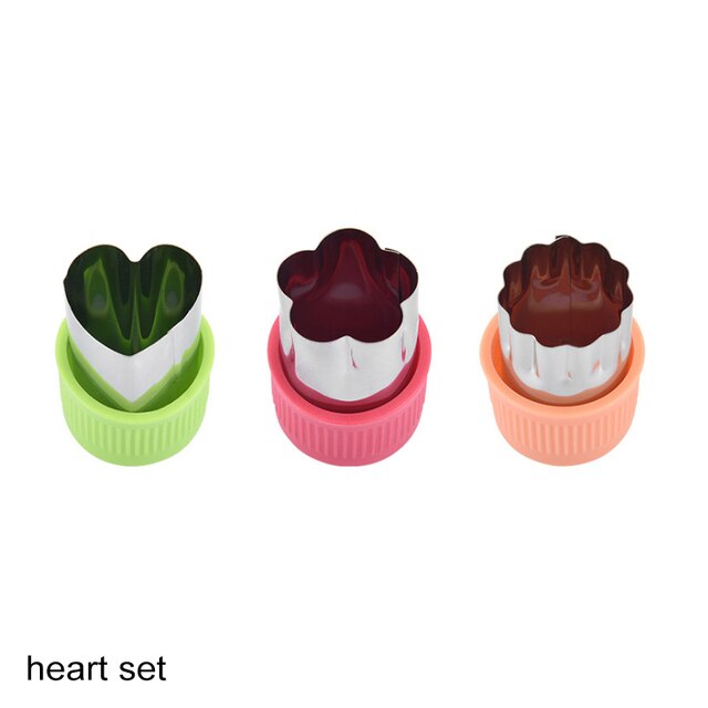 Fruit Vegetable Cutter Mold Flowers