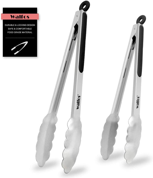 Extra Long Stainless Steel Tongs
