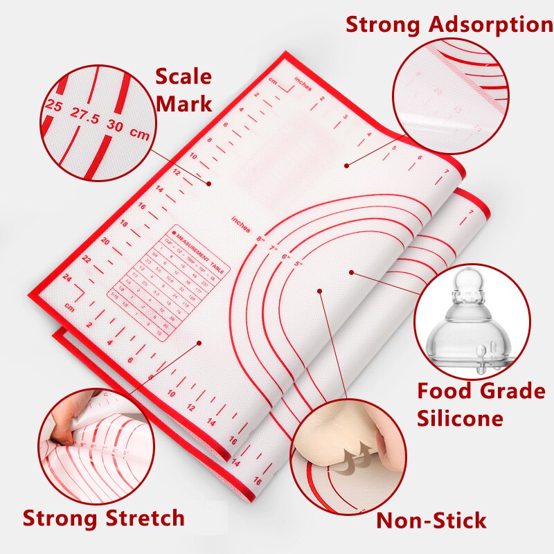 Large Size Silicone Baking Mat Non-Stick