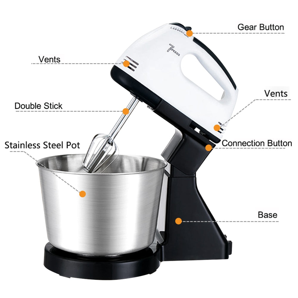 Multifunctional Food Blender Kitchen Electric Mixer