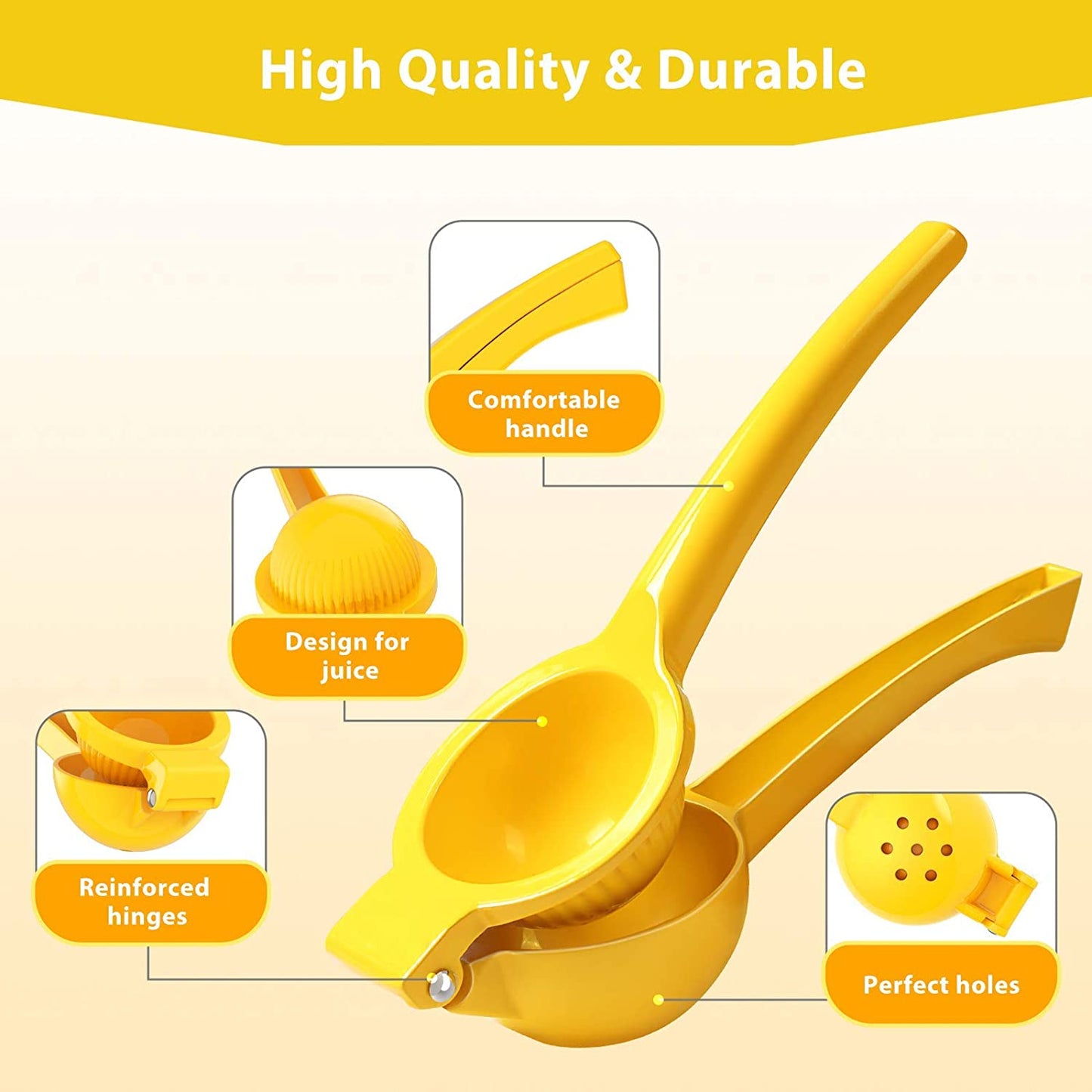 Stainless Steel Lemon Citrus Squeezer