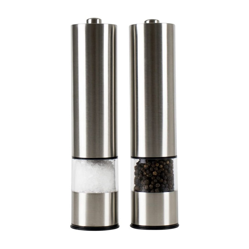 Stainless Steel Electric Salt and Pepper