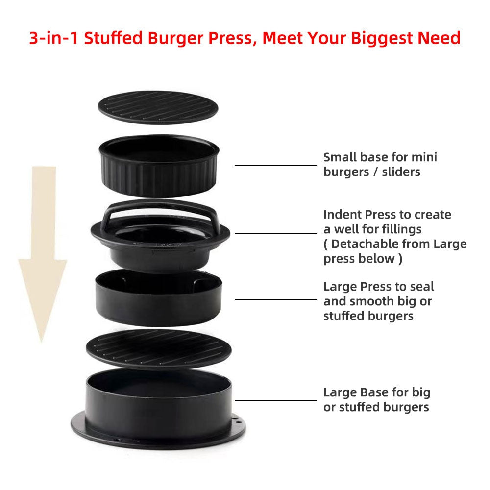 Hamburger Press Maker Non-Stick