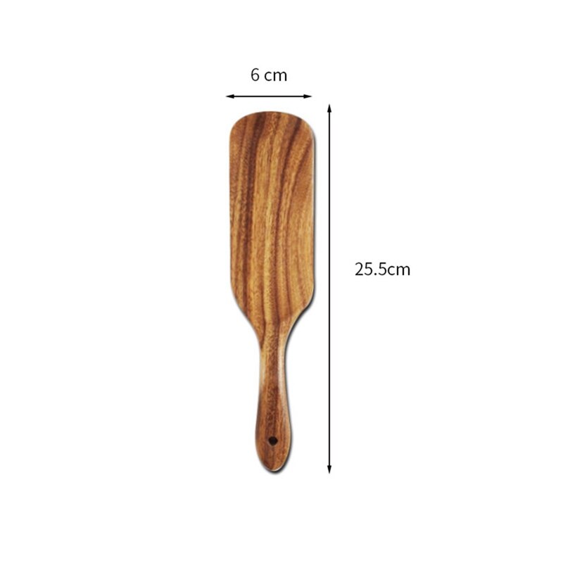 Wooden Spatula For Cooking Slotted