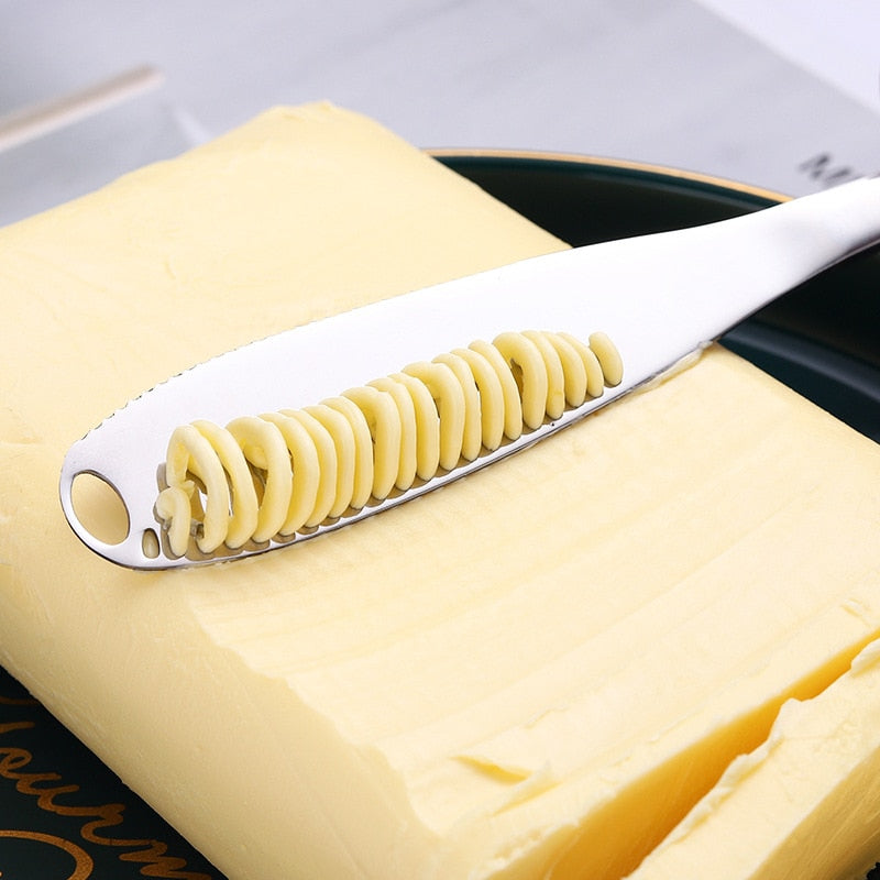 Butter Knife Cheese Cutter with Hole