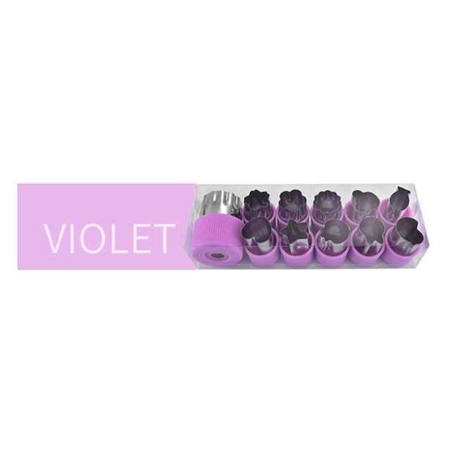 Fruit Vegetable Cutter Mold Flowers