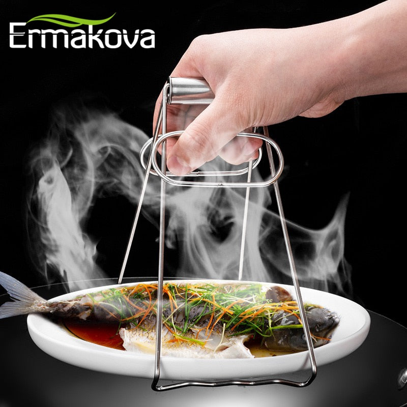 Stainless Steel Foldable Hot Dish