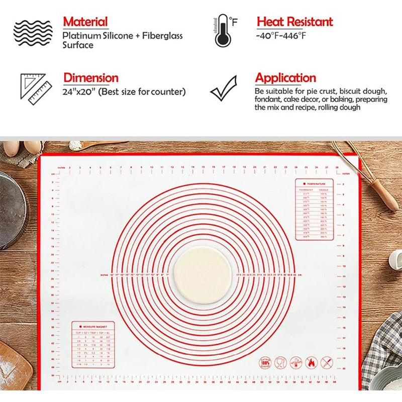 Large Size Silicone Baking Mat Non-Stick