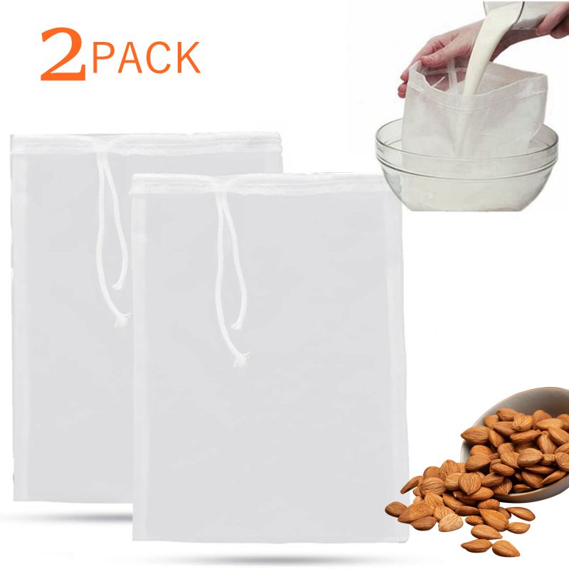 Nut Milk Bags For Straining Reusable