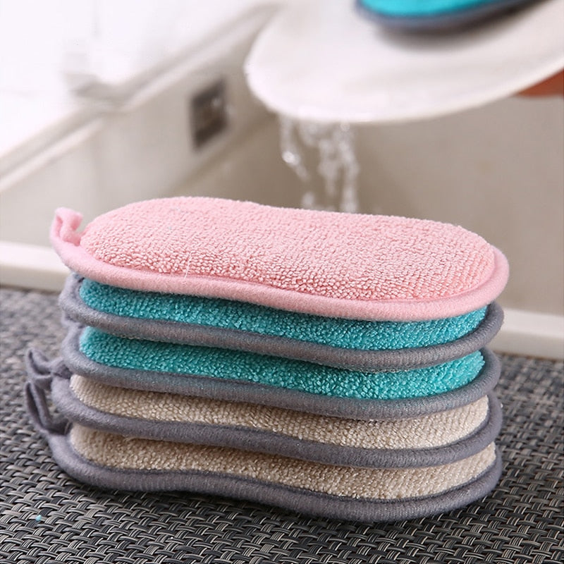 Double Sided Kitchen Cleaning Sponge