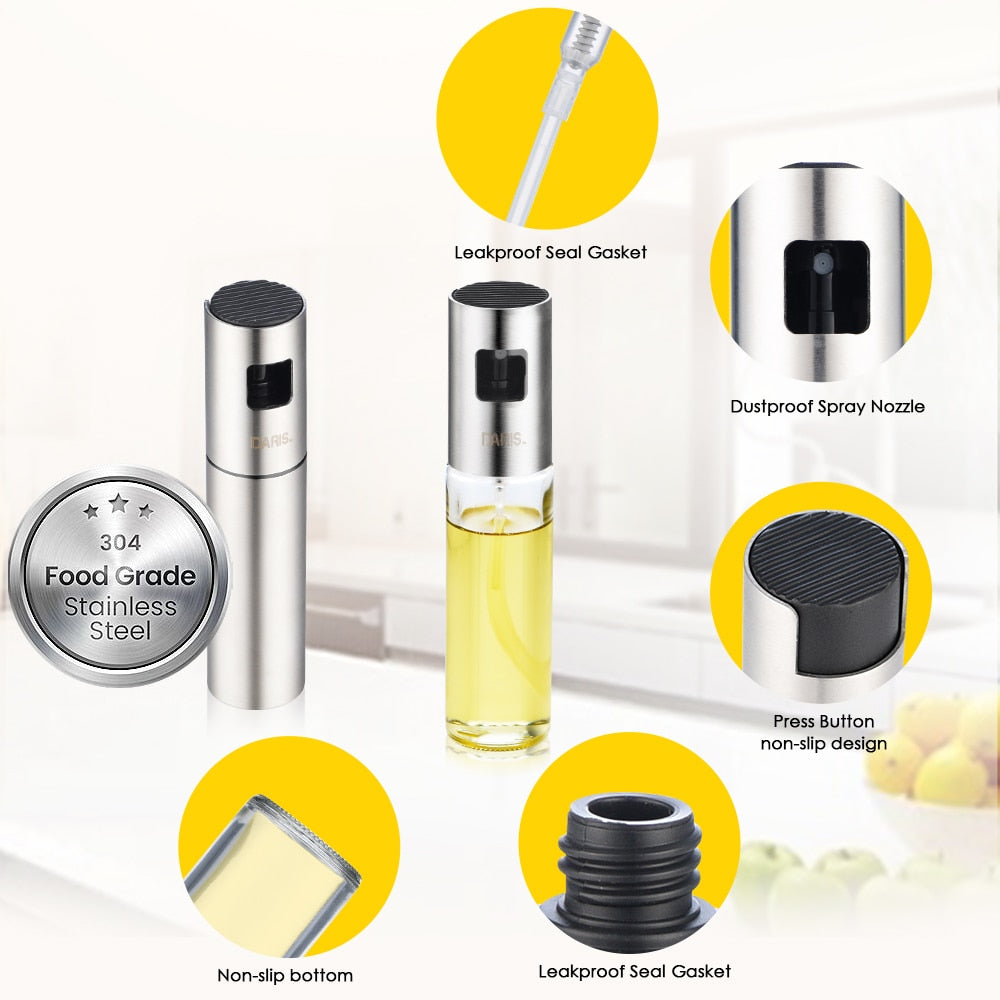 Kitchen Stainless Steel Olive Oil Sprayer