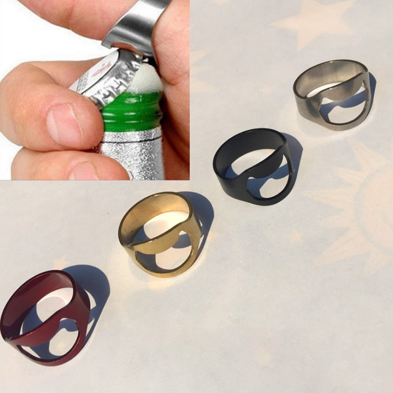 Ring Bottle Opener Kitchen Stainless Steel