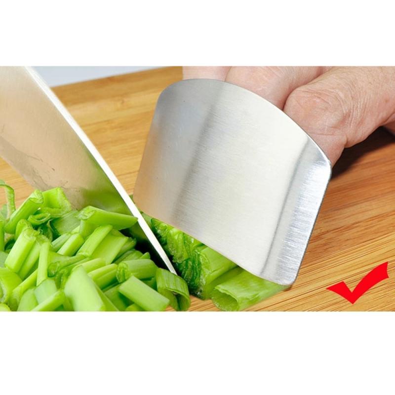 1piece Stainless Steel Finger Protector Kitchen Knife