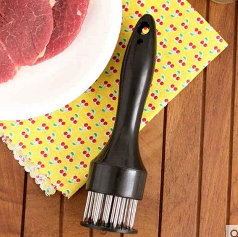 Kitchen stainless steel gadget meat tenderizer needle